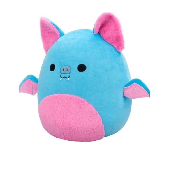 Squishmallows Original 16-Inch Boyle Blue Fruit Bat Plush Soft Stuffed Animals - Picture 3 of 6